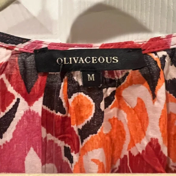 NWT - Olivaceous Brand Floral Ruffle Dress - Picture 2 of 9